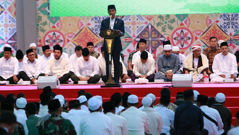 Presiden Jokowi Buka Puasa Bersama Prajurit TNI-Polri - Bagian 5