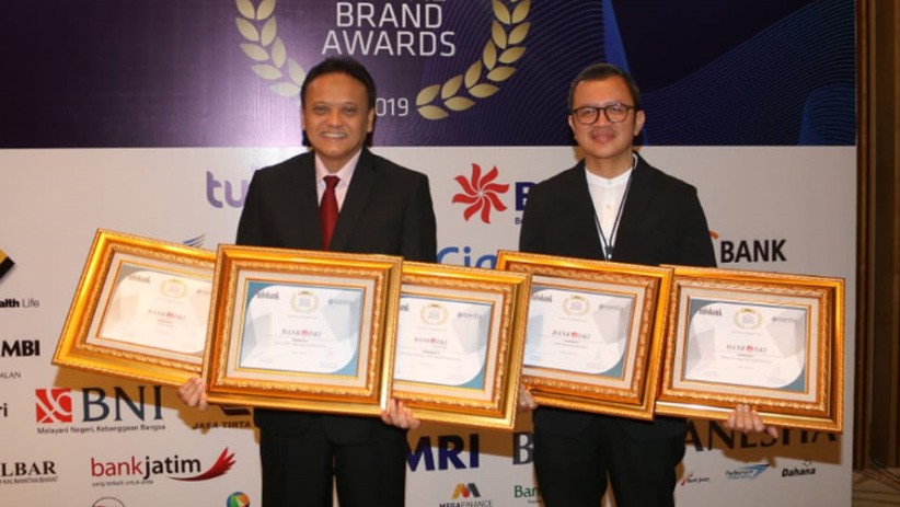 Bank DKI Raih Penghargaan Digital Brand Awards 2019 - Bagian 1