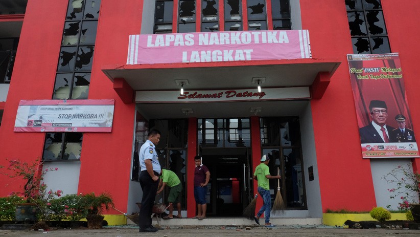 Begini Suasana Lapas Narkotika Langkat Pascakerusuhan - Bagian 4