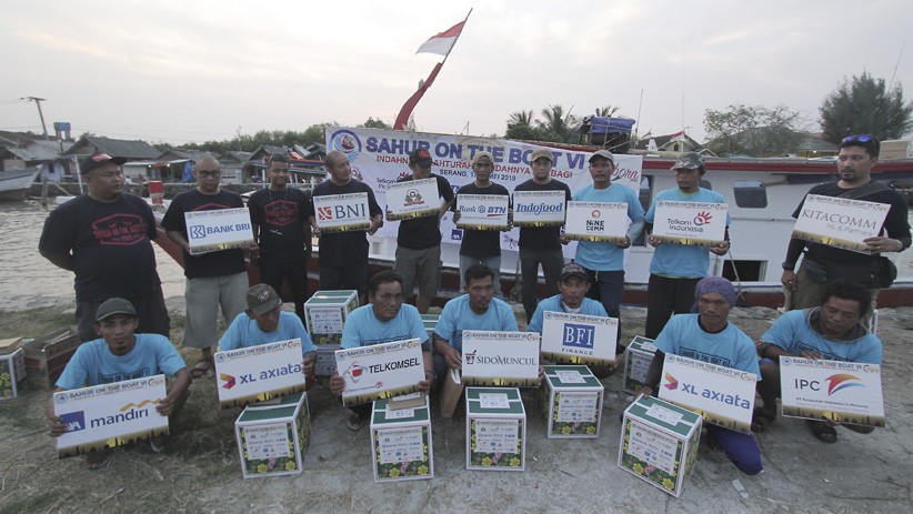 Sahur on The Boat 2019, Aksi Sosial ala Jurnalis Joran Reborn - Bagian 2