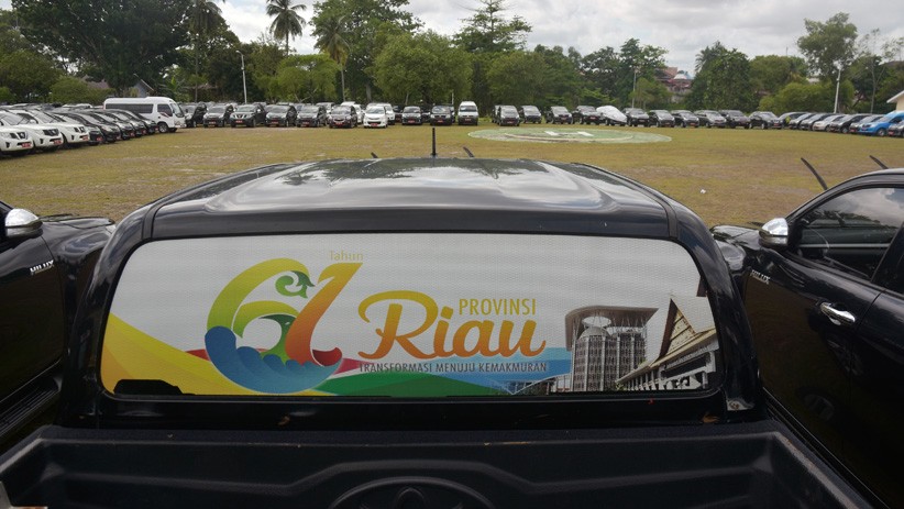 Dilarang Digunakan saat Cuti Lebaran, 436 Mobil Dinas Pemprov Riau Dikandangkan - Bagian 1