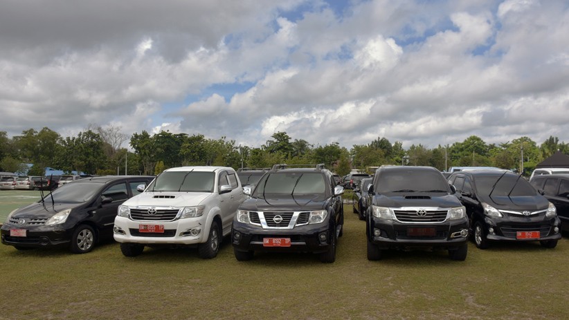 Dilarang Digunakan saat Cuti Lebaran, 436 Mobil Dinas Pemprov Riau Dikandangkan - Bagian 3