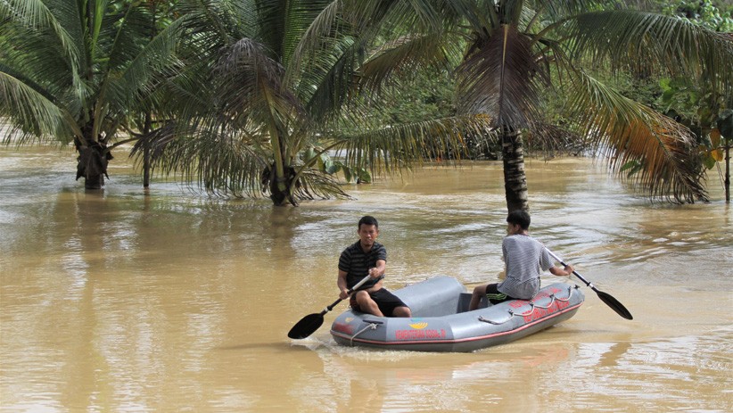 Sungai Wanggu Meluap, Puluhan Rumah di Kendari Terendam Banjir - Bagian 1