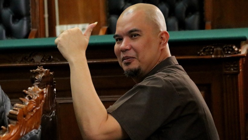 Ekspresi Ahmad Dhani Divonis 1 Tahun Penjara - Bagian 1