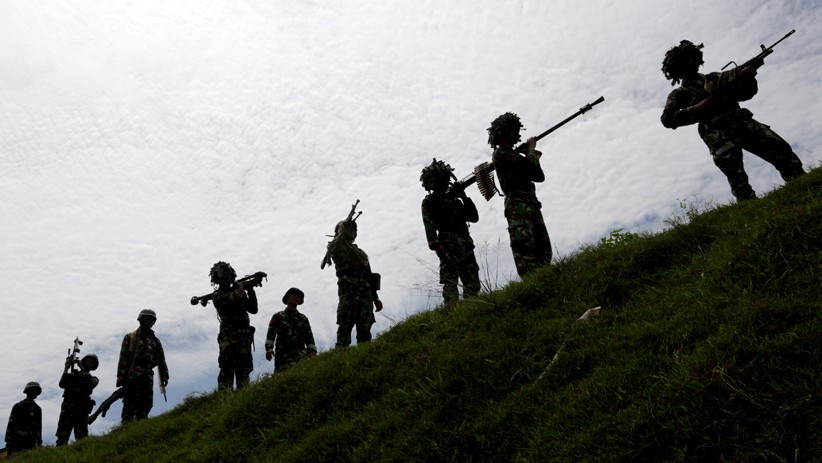 Melihat Prajurit Raider TNI AD Latihan Menembak di Aceh - Bagian 1