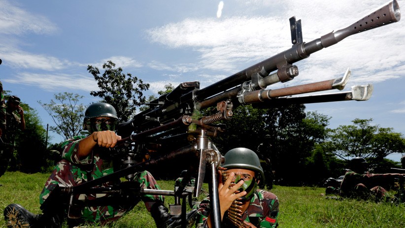Melihat Prajurit Raider TNI AD Latihan Menembak di Aceh - Bagian 2
