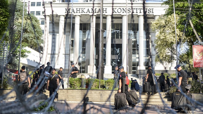 13.747 Personel TNI-Polri Jaga Gedung MK saat Sidang Lanjutan Sengketa Pilpres - Bagian 1