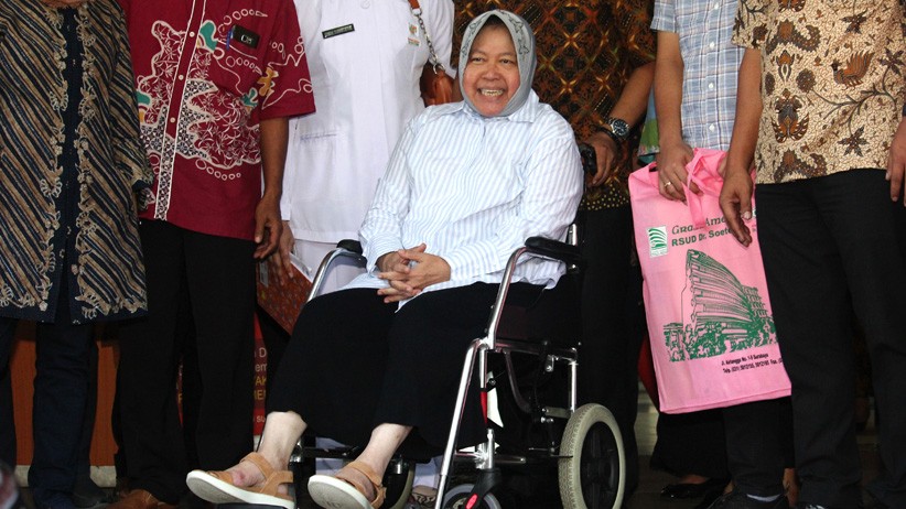 Melihat Kondisi Wali Kota Surabaya Tri Rismaharini di RSUD Dr Soetomo - Bagian 2
