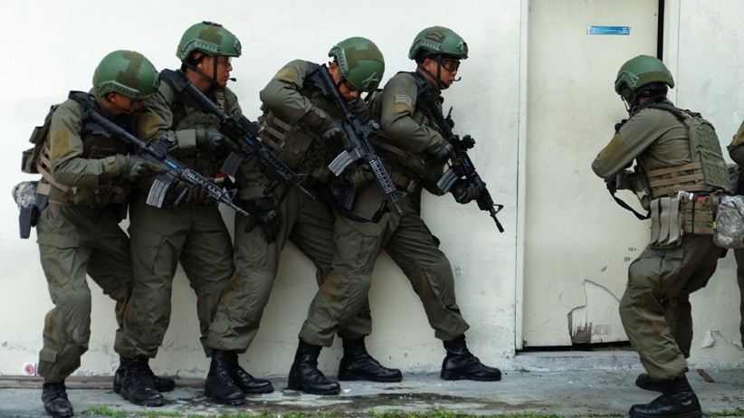 Kerja Sama Militer, Paskhas TNI AU dan Tentara AS Latihan Taktik Tempur - Bagian 1