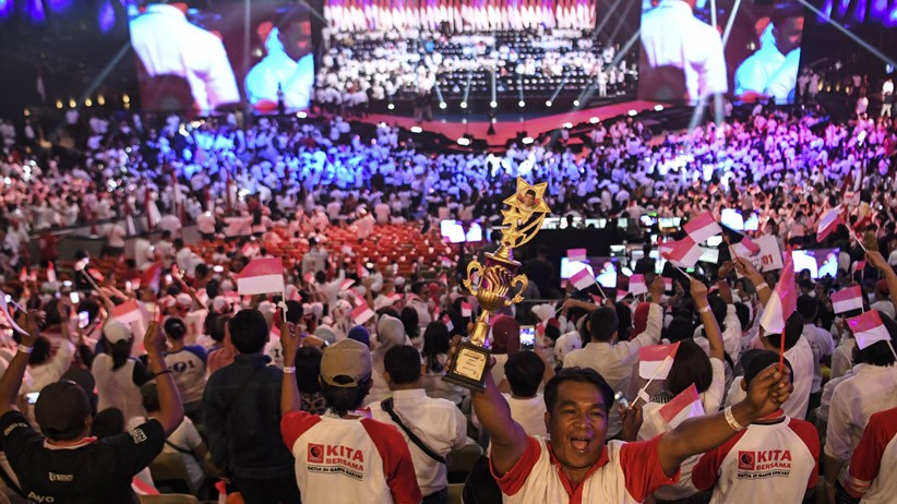 Foto-Foto Presiden Terpilih Jokowi Sampaikan Pidato Visi Indonesia - Bagian 5