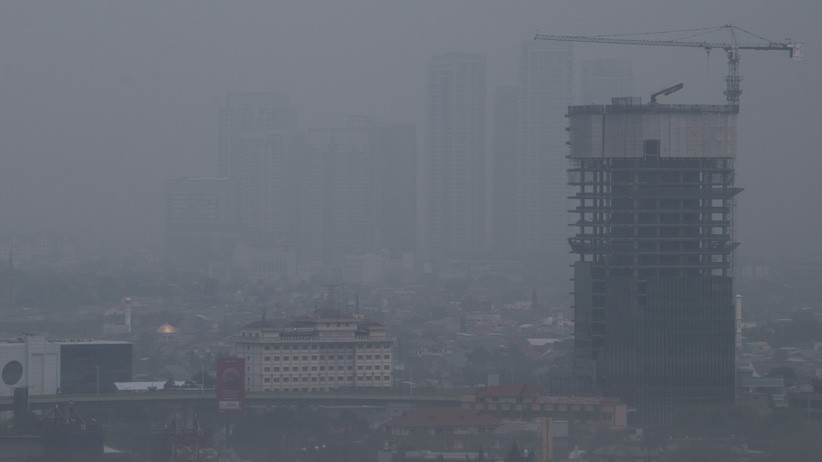 Kualitas Udara Jakarta Terburuk di Dunia, Begini Suasananya - Bagian 1