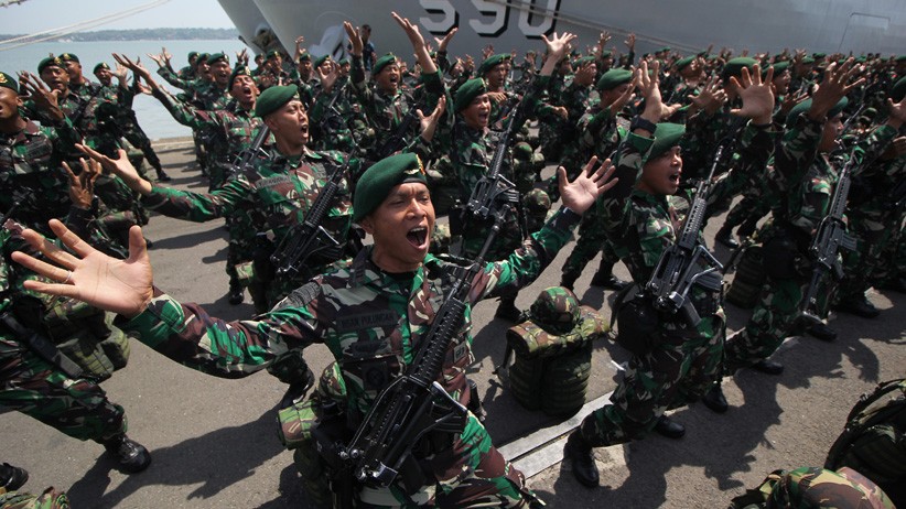 Ribuan Prajurit TNI Ikuti Apel Gelar Kesiapan Latihan Gabungan TNI - Bagian 2