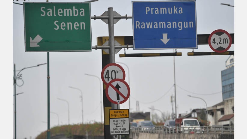 Ingat Mulai Besok Perluasan Kawasan Ganjil Genap Resmi Berlaku - Bagian 1
