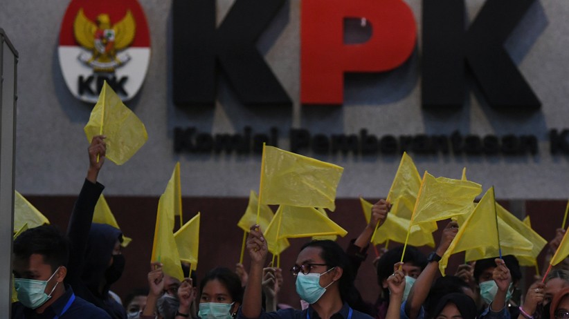 Wadah Pegawai Gelar Pemakaman KPK, Simbol Matinya Lembaga Antikorupsi - Bagian 4