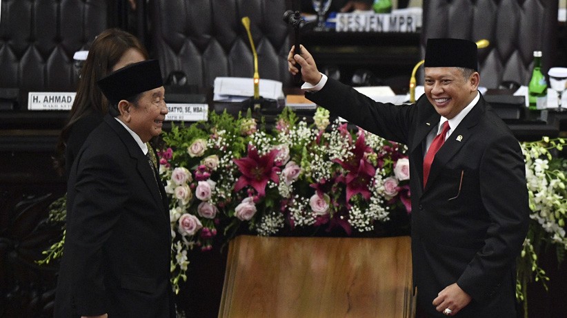 Sah, Bambang Soesatyo Jabat Ketua MPR Periode 2019-2014 - Bagian 2