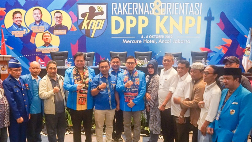 Airlangga Hadiri Penutupan Rakernas dan Orientasi DPP KNPI - Bagian 2