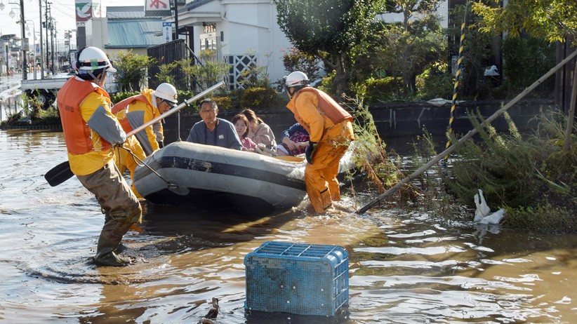 Foto Dampak Topan Hagibis, Ribuan Rumah Terendam Banjir, 23 Orang Tewas - Bagian 4