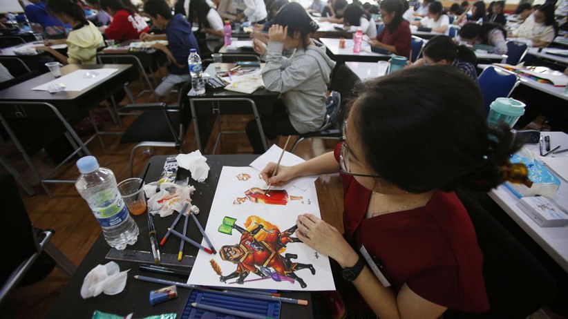 Faber Castell Gelar Lomba Gambar My Super Hero - Bagian 4