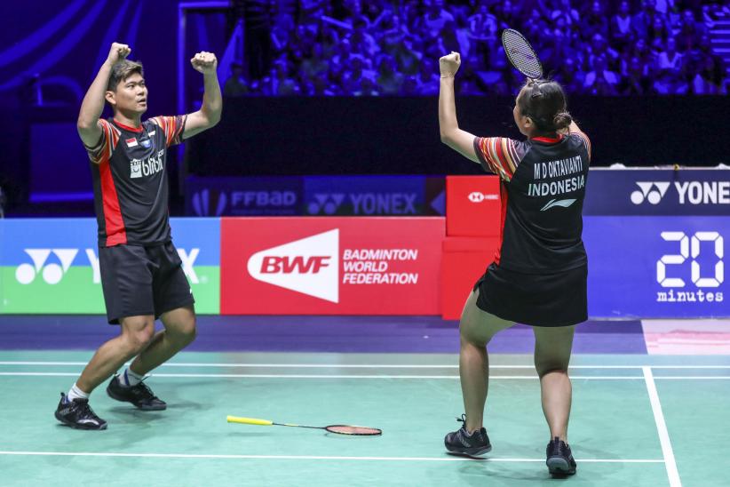 Momen Ganda Campuran Indonesia Praveen/Melati Juara French Open 2019 - Bagian 1