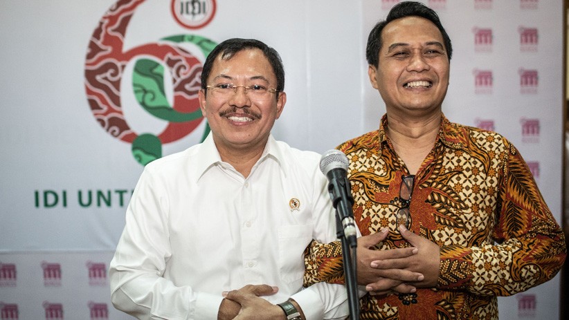 Koordinasi Program Kerja, Menkes Terawan Agus Bertemu Pengurus IDI - Bagian 1