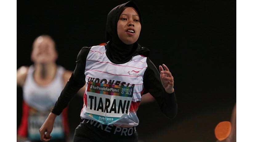 Pelari Indonesia Karisma Tiarani Cetok Rekor Dunia Para Atletik di Dubai - Bagian 3