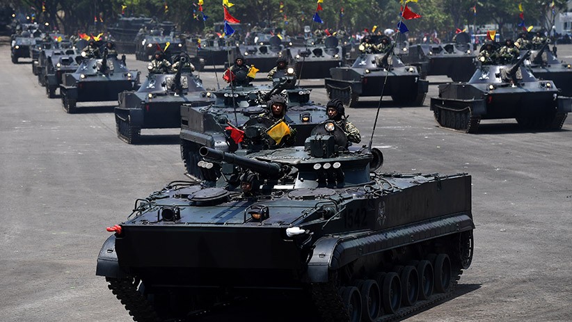 Foto-Foto Aksi Prajurit Baret Ungu saat HUT ke-74 Korps Marinir - Bagian 6