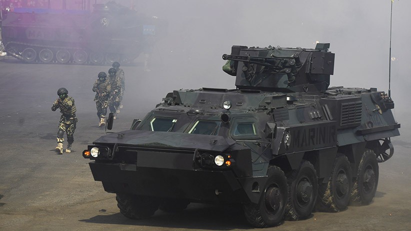 Foto-Foto Aksi Prajurit Baret Ungu saat HUT ke-74 Korps Marinir - Bagian 2