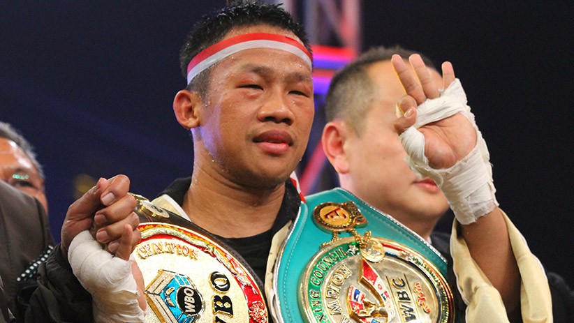 Foto-Foto Daud Yordan Juara Dunia Tinju Kelas Welter IBA - Bagian 1