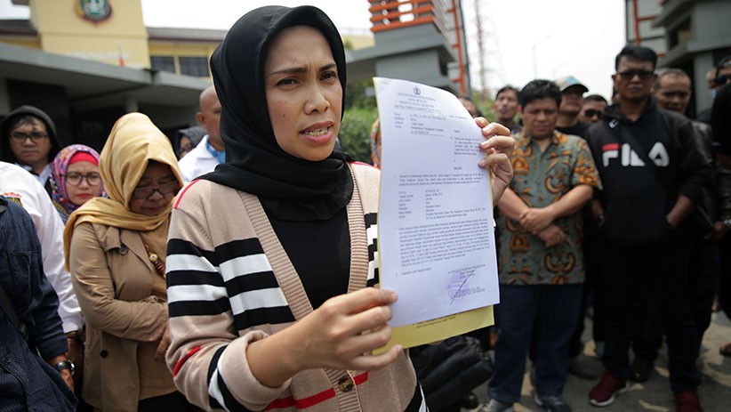 Aksi Tolak Kriminalisasi Anggota Serikat Pekerja JICT - Bagian 1