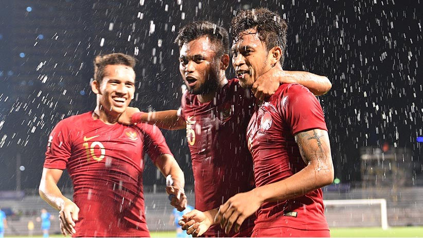 Foto-Foto Timnas Indonesia Kalahkan Singapura 2-0 - Bagian 3