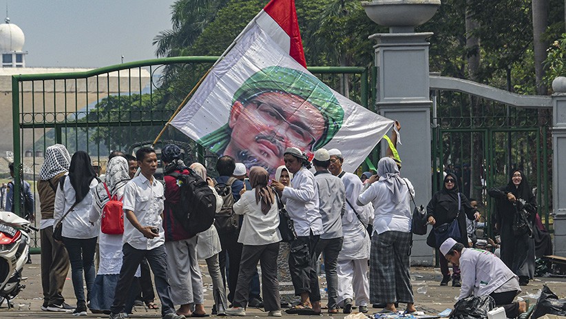 Foto-Foto Reuni 212 Berlangsung Tertib di Monas - Bagian 4