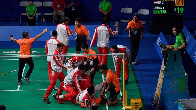Tim Bulu Tangkis Beregu Putra Indonesia Raih Emas SEA Games 2019 - Bagian 2