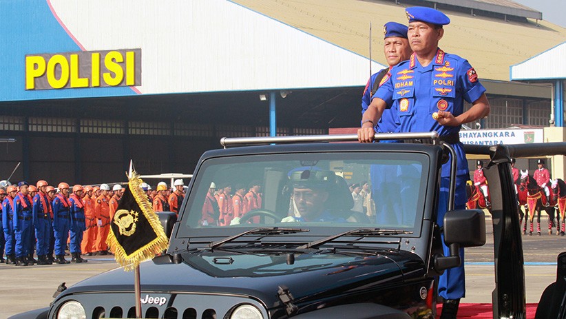 Kapolri Pimpin Upacara HUT ke-69 Polairud - Bagian 1