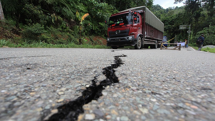 Tanah Bergerak di Limapuluh Kota Sumbar, Jalan dan Rumah Amblas - Bagian 3