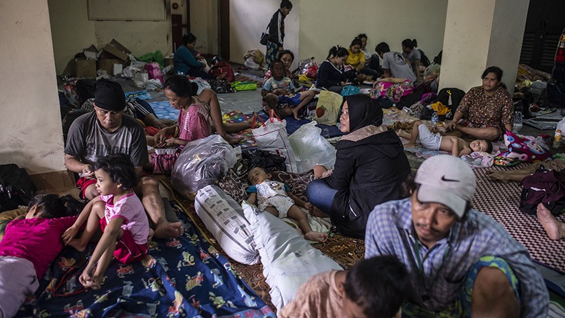 Begini Kondisi Pengungsi Korban Banjir Kampung Pulo - Bagian 1