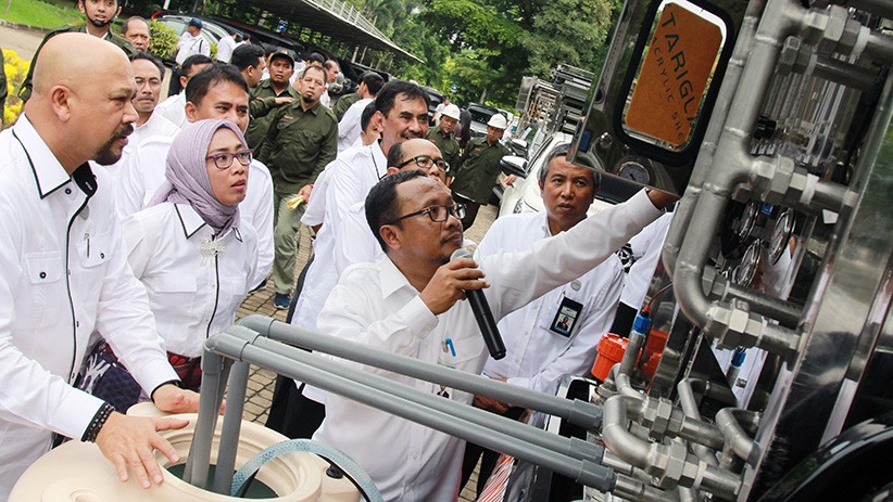 BPPT Kerahkan Mobil Arsinum Penghasil 20.000 Liter Air Bersih ke Daerah Bencana - Bagian 2