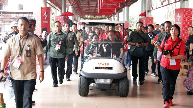 Disupiri Prananda, Megawati Pantau Situasi Pelaksanaan Rakernas I PDIP - Bagian 1