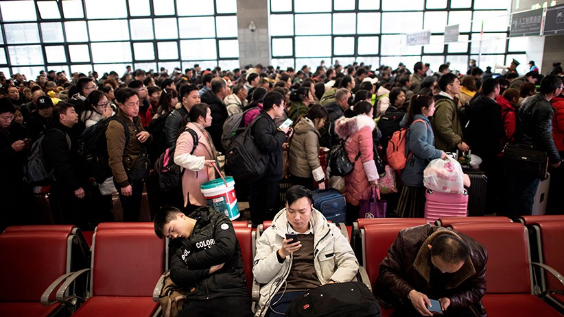 Jutaan Warga China Mudik ke Kampung Halaman untuk Merayakan Imlek - Bagian 1