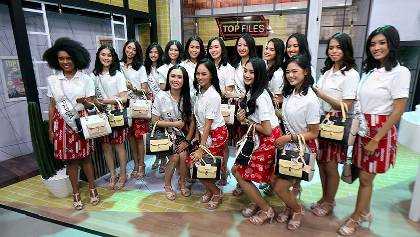 34 Finalis Miss Indonesia 2020 Berkunjung ke MNC Media Group - Bagian 4