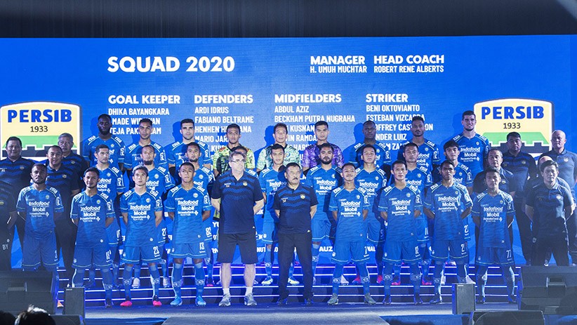 Ini Dia Pemain dan Kostum Tim Persib Bandung 2020 - Bagian 1