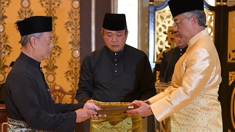 Momen Muhyiddin Yassin Diangkat Jadi Perdana Menteri Malaysia ke-8 - Bagian 1