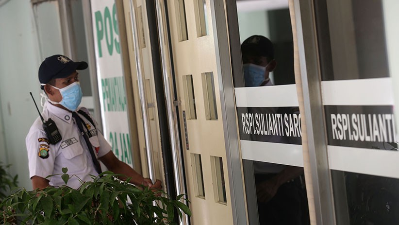 Suasana RSPI Sulianti Saroso yang Rawat 2 WNI Terinfeksi Virus Korona - Bagian 1