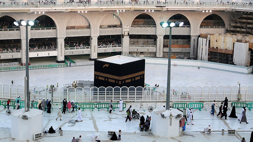 Penampakan Kawasan Masjidil Haram Sepi karena Virus Korona - Bagian 4