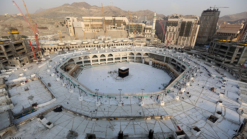 Penampakan Kawasan Masjidil Haram Sepi karena Virus Korona - Bagian 1