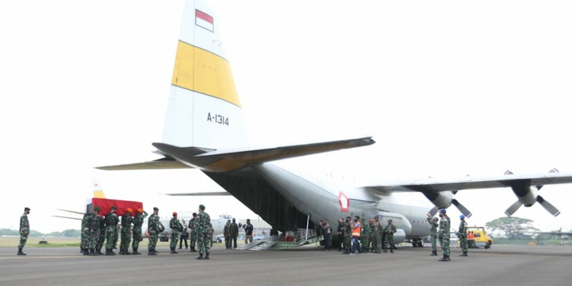Panglima TNI Pimpin Upacara Pelepasan Jenazah Pelda Anumerta Rama Wahyudi - Bagian 1