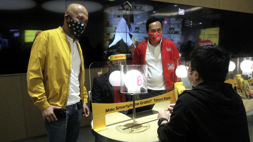 Buka Gerai, Indosat Ooredoo Terapkan Protokol Kesehatan Covid-19 - Bagian 1