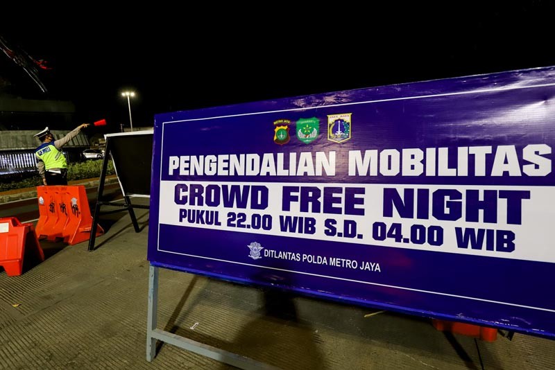 Cegah Penyebaran COVID-19, Crowd Free Night di Jakarta Akan ditambah - Bagian 2