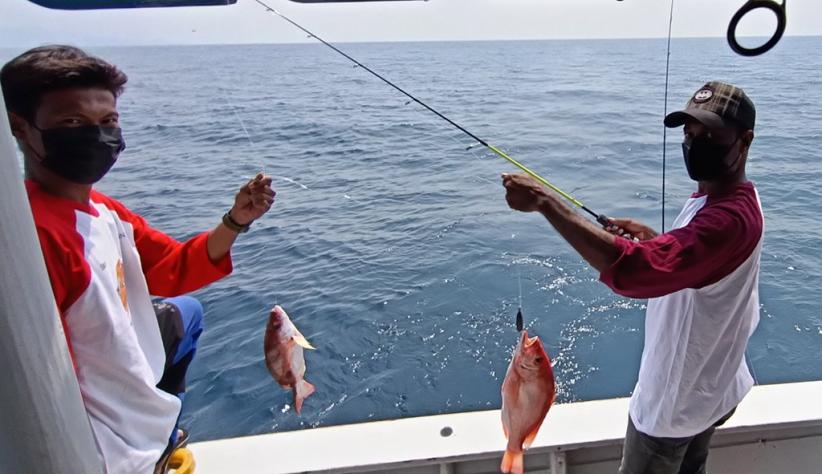 BNI Gelar Fun Fishing 2021 di Perairan Selat Sunda - Bagian 3