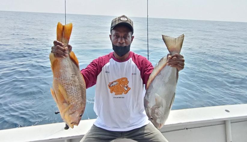 BNI Gelar Fun Fishing 2021 di Perairan Selat Sunda - Bagian 6